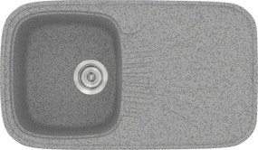 Sanitec Classic 315 (82×50) - Γρανιτένιος νεροχύτης - Granite GREY