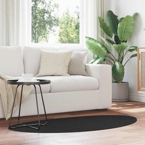vidaXL Χαλί HUARTE Μαύρο 80 x 150 cm Πολυεστέρας