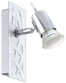 Φωτιστικό Τοίχου - Οροφής Led 93175 Daven 1 Eglo Metal, Plastic