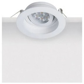 Χωνευτό Φωτιστικό Οροφής 10cm GU10 50W IP20 Zambelis-S019-Λευκό S019
