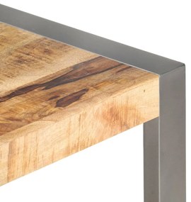vidaXL Τραπεζάκι Σαλονιού 110 x 60 x 40 εκ. από Ακατέργαστο Ξύλο Μάνγκο