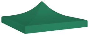 vidaXL Κάλυμμα Τέντας Εκδηλώσεων Πράσινο 3 x 3 μ. 270 γρ/μ²