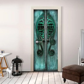 Φωτοταπετσαρία με μοτίβο σμαραγδένιας πύλης, Emerald gates - 100x210
