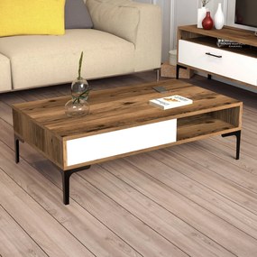 Coffee Table Istanbul - Walnut, White Walnut
White