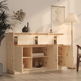 vidaXL Μπουφές 111 x 36 x 75 εκ. από Μασίφ Ξύλο Πεύκου