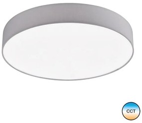 Πλαφονιέρα Φωτιστικό Οροφής LED Ύφασμα PINA Η13 Φ50 FH Ligting-820036-Γκρι 820036