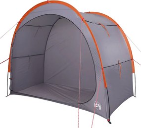 vidaXL Σκηνή Αποθηκευτική Αδιάβροχη Γκρι/Πορτοκαλί