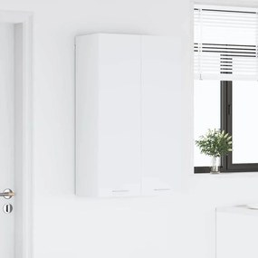 vidaXL Κρεμαστό ντουλάπι Λευκό 60 x 31 x 100 εκ. Επεξεργασμένο Ξύλο