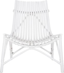 ΚΑΡΕΚΛΑ ΕΞΩΤ.ΧΩΡΟΥ CELLION HM9812.03 ΡΑΒΔΟΙ RATTAN ΣΕ ΛΕΥΚΟ ΧΡΩΜΑ 76x72x83Υεκ.