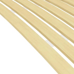 vidaXL Τελάρο Κρεβατιού με 17 Σανίδες 70 x 200 εκ.