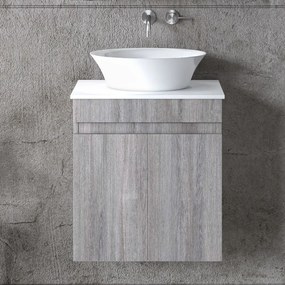 ΣΕΤ ΠΑΓΚΟΥ OMEGA TOP 50cm χρ.GREY OAK S3BOMT050GO S3BOMT050GO
