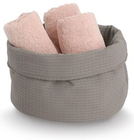 Καλάθια Αποθήκευσης (Φ20x12) Z-L Waffle Taupe 14532