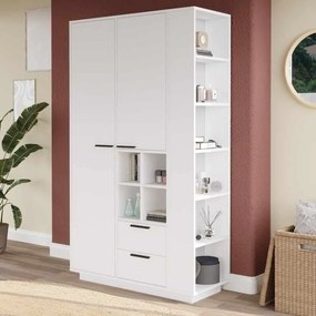 Ντουλάπι Λευκό DROOS 110x45x190