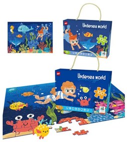 Παιδικό puzzle 100 κομματιών - Undersea World - 61007