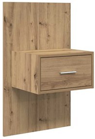 vidaXL Ντουλάπι κρεβατιού 2 pcs artisan δρυς 48.5 x 32.5 x 80 εκ