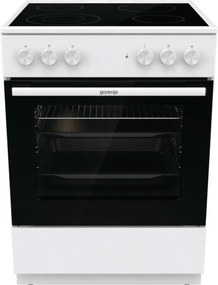 Ηλεκτρική Κεραμική κουζίνα Gorenje Λευκή GEC6A41WC 60x60x85 εκ.