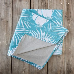 Πετσέτα Θαλάσσης Δύο Όψεων Cerra White-Ciel Nima Θαλάσσης 100% Cotton