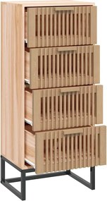 vidaXL Συρταριέρα 40 x 30 x 95 εκ. από Επεξεργασμένο Ξύλο