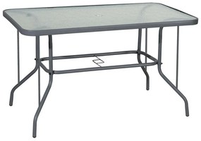 Τραπέζι 21089-140 140x80x70cm Grey