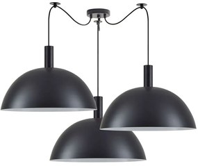 Φωτιστικό Οροφής Adept Tube 77-8503 120x120x300cm 3xE27 60W Black Homelighting