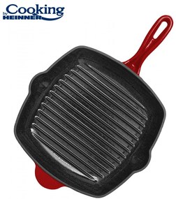 Heinner HR-KN-G26 Γκριλιέρα από Μαντέμι 26.5X4.5 CM, RED LINE