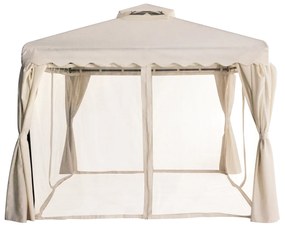 Κιόσκι Letitsia Μπεζ PA/Polyester 3x3x2.75m - 14550005