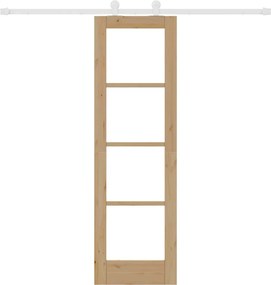 vidaXL Συρόμενη Πόρτα ORKDAL Φυσικό 61 x 198,5 εκ.