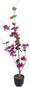 Τεχνητό Φυτό Bougauvillea 20673 Φ40x90cm Multi-Fuchsia GloboStar Polyethylene,Fabric