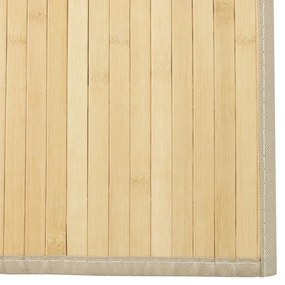 vidaXL Χαλί Ορθογώνιο Ανοιχτό Φυσικό 70 x 300 εκ. Μπαμπού