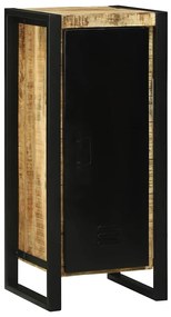 vidaXL Ντουλάπα Μπάνιου Καφέ 40 x 35 x 90 εκ. Μασίφ ξύλο μάνγκο