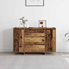 vidaXL Πλαϊνό γραφείο Παλιό ξύλο 120 x 41 x 75 εκ. Επεξεργασμένο ξύλο