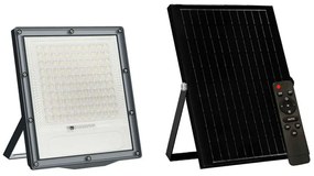 Προβολέας Ηλιακός Led FLARE12040 20x4,5x22,6/23,5x1,7x39cm Led 120W 4000K Black Aca