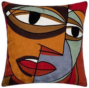 Διακοσμητική Μαξιλαροθήκη (45x45) Silk Fashion Polygazo98