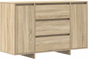 vidaXL Πλαϊνό γραφείο Δρύς Sonoma 120 x 41 x 75 εκ. Επεξεργασμένο ξύλο