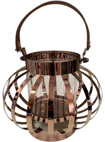 Φανάρι DWAA1005 21x21x15,5cm Bronze Espiel Metal