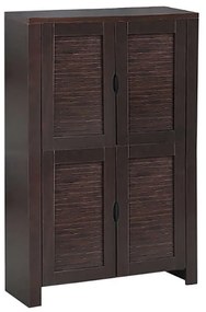 Παπουτσοθήκη Μελαμίνης Με 4 Πόρτες Σε Wenge Χρώμα