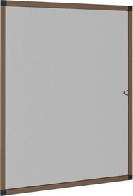 vidaXL Σκηνίδα Εντόμων Για Παράθυρα Καφέ 120 x 140 cm