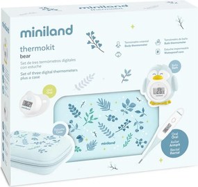Miniland Σετ 3 Θερμομέτρων Thermokit Bear