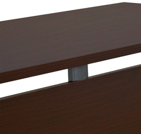 ΓΡΑΦΕΙΟ ΕΠΑΓΓΕΛΜΑΤΙΚΟ VALDEN HM2045.02 WENGE 150X80X75 - Μελαμίνη - HM2045.02