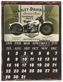 ΗΜΕΡΟΛΟΓΙΟ &quot;HARLEY-DAVIDSON&quot; 33ΕΚ ΣΕΤ 3 τμχ - Espiel