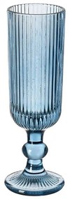 Ποτήρι Σαμπάνιας 029.84924 160ml 6x18,4cm Blue Glass