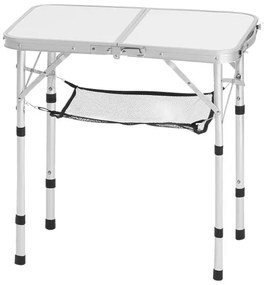 VEVOR 60cm Folding Portable Camping Table Aluminum Picnic Table Indoor Outdoor