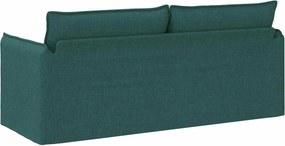 vidaXL Καναπές Σκούρο Πράσινο