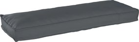 vidaXL Μαξιλάρι Ανθρακί 120 x 40 x 8 εκ Ύφασμα Όξφορντ