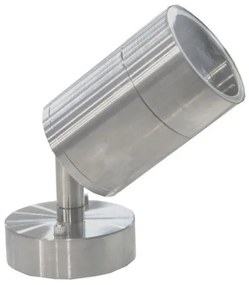 Σποτ Κινητό Φ60 Ατσάλι GU10 3-1012 Lumen-3-1012-Ασημί 3-1012