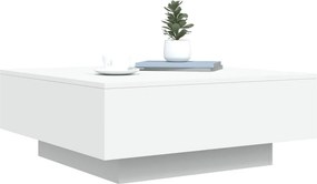 vidaXL Τραπεζάκι Σαλονιού Λευκό 80 x 80 x 31 εκ. Επεξεργασμένο Ξύλο
