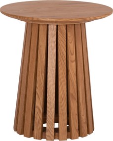 ΤΡΑΠΕΖΑΚΙ ΒΟΗΘΗΤΙΚΟ TALBERT HM18025 MDF ΣΕ ΦΥΣΙΚΟ ΞΥΛΟΥ Φ45x50,5Υεκ.