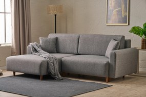 Corner Sofa-Bed Mane Left - Grey Grey
