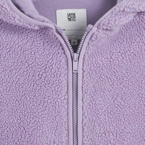 Ζακέτα Sherpa με κουκούλα