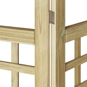 vidaXL Εξωτερική Οθόνη 120x180 cm Μασίφ Ξύλο Πεύκου